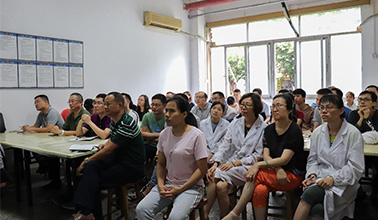 Zhonglian pharmaceutical safety production training meeting is held smoothly